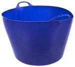 Flexibler Trog FlexBag - Flexi-Eimer, Flexitrog, Flexi-Futtereimer, 60 Liter, blau
