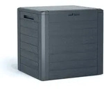 Gartentruhe Woodebox, Kissenbox, Gartenbox, UV-best&auml;ndig, abschlie&szlig;bar, anthrazit,