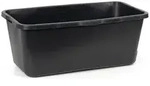 Bauwanne, Stallwanne 65 l, Wassereimer, eckig