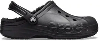 Crocs 205969-060-M4W6, Crocs Unisex Baya Lined Clogs Schwarz 36 Black/Black