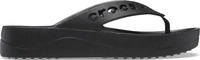 Crocs 208395-001-W6, Crocs Damen Baya Platform Flips Schwarz 36 Black