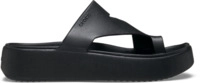 Crocs | Damen | Getaway Platform Toe Loop | Sandalen | Schwarz | 41 210834-001-W10