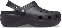 Crocs | Damen | Classic Platform | Clogs | Schwarz | 33 206750-001-W4