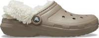 Crocs | Unisex | Classic Fleece Lined | Clogs | Braun | 43 211396-195-M10W12