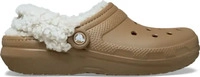 Crocs 211396-2EY-M11, Crocs Unisex Classic Fleece Lined Clogs Braun 45 Sepia