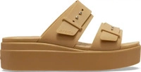 Crocs 207431-2HI-W6, Crocs Damen Brooklyn Buckle Low Sandalen 36 Umber
