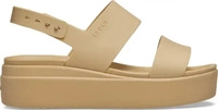 Crocs 206453-2NC-W6, Crocs Damen Brooklyn Low Sandalen 36 Cashew/Cashew