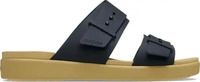 Crocs 211215-00W-W5, Crocs Damen Brooklyn Buckle Low Low Sandalen Schwarz 34