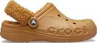 Crocs 206633-202-M13, Crocs Unisex Baya Lined Fuzz-Strap Clogs 48 Sand
