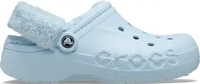 Crocs 206633-4JQ-M11, Crocs Unisex Baya Lined Fuzz-Strap Clogs Blau 45 Mineral Blue