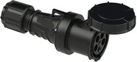PCElectric 235-6xs, PCElectric PCE CEE-Kupplung 63A 5p 6h IP67 POWER TWIST schwarz
