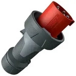 CEE Mennekes, 5pol, 125A/400V, Stecker, Farbe rot, IP67, "PowerTOP Xtra", Anschlu&szlig;: