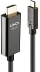 LINDY 43317 10m USB Typ C an HDMI 4K60 Adapterkabel mit HDR - Zuverl&auml;ssige