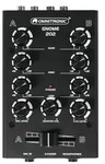 OMNITRONIC Gnome-202 Mini-Mixer schwarz 2-Kanal-DJ-Mixer