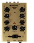 OMNITRONIC Gnome-202 Mini-Mixer gold 2-Kanal-DJ-Mixer