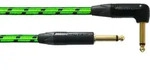 Cordial BLACKLIGHT EDITON 3 PR-G, 3,0m, Klinke/Winkel 6,3, NEUTRIK...