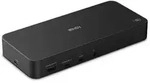 LINDY 43366 DST-Pro Universal, USB Typ C & A Hybride Laptop Docking Station mit 3x4K