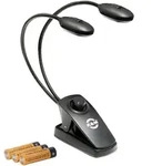 K&ouml;nig & Meyer 12271 Notenpultleuchte Twin Head Pro - schwarz