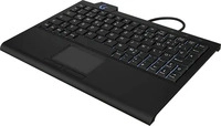 KeySonic 60961, KeySonic KSK-3210ELU (DE), Super-Mini Tastatur,