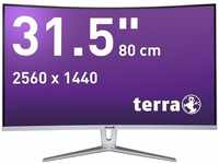 TERRA 3030219, Wortmann TERRA LCD/LED 3280W V3 silver/white CURVED USB-C/HDMI/DP