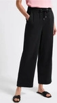 Street One CCA3789761000142E, Street One Frauen Straight Leg Hose in Schwarz, Gr: 42