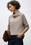 Street One CCA3033041701334, Street One Frauen Pullover mit Stehkragen in Beige, Gr:
