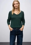 Street One CCA3032891699036, Street One V-Neck Pullover Gr&uuml;n