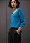 Street One CCA3032891699134, Street One V-Neck Pullover Blau