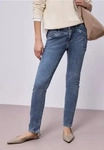 Street One CCA3802311762732H, Street One Frauen Slim Leg Jeans in Blau, Gr: 32