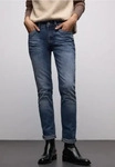 Street One CCA3802231763628G, Street One Frauen Slim Leg Jeans in Blau, Gr: 28
