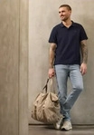 Street One MEN CCD3806051470140G, Street One MEN M&auml;nner Slim Leg Jeans in Grau, Gr: