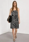 Street One CCA1449652000134, Street One Knielanges Kleid mit gerafften Tr&auml;gern