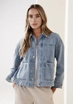 Street One CCA2129861789336, Street One Jeansjacke in heller Waschung Blau