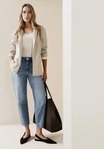 Street One CCA3806591788533E, Street One High Waist Barrel Leg Jeans im Loose Fit