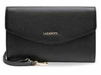 Lazarotti - Bologna Leather Clutch Tasche Leder 23 cm Schwarz Damen