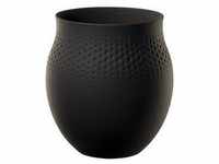 Villeroy & Boch - Vase Perle groß Manufacture Collier noir Vasen