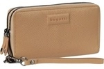 Bugatti Geldbörse Elsa Ladies Double Zip Wallet Sand Nude Damen 