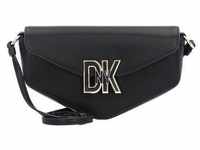 DKNY - Downtown Schultertasche Leder 25 cm Handtaschen Schwarz Damen