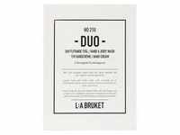 L:A BRUKET - No. 207 Duo-kit Liquid Soap Hand Cream Seife 190 ml