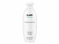 Klapp - Clean & Active Exfoliator Lotion Oily Skin Reinigungsmilch 250 ml