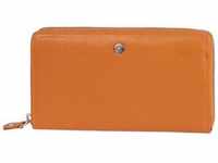 Greenburry - Spongy Geldbörse Leder 19 cm Portemonnaies Orange Damen