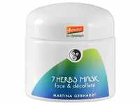 Martina Gebhardt Naturkosmetik - 7 Herbs Mask - Face & Décolleté 100ml