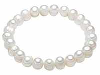 Valero Pearls - Perlen-Armband Süßwasser-Zuchtperle in Weiß Armbänder & Armreife