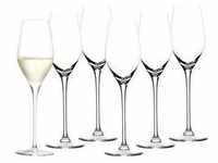 Stölzle Lausitz - Exquisit Royal Champagnerkelche 6er Set Gläser