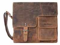 Greenburry - Umhängetasche Vintage Revival Messenger 1913 Laptoptaschen Braun...