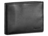 Bugatti - Geldbörse Primo Coin Wallet 10 Kartenfächer Portemonnaies Schwarz Herren