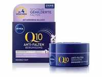 NIVEA - Q10 Anti-Falten POWER Sensitive Nachtpflege Gesichtscreme 50 ml Damen