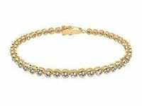 Elli - Tennis-Armband Kristalle 925 Silber Armbänder & Armreife Damen