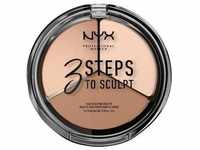NYX Professional Makeup - Default Brand Line 3 Steps To Sculpt Puder 5 g FAIR - FAIR