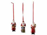 Villeroy & Boch - Ornamente Santa Claus, Set 3tlg. Nostalgic Ornaments Dekoration